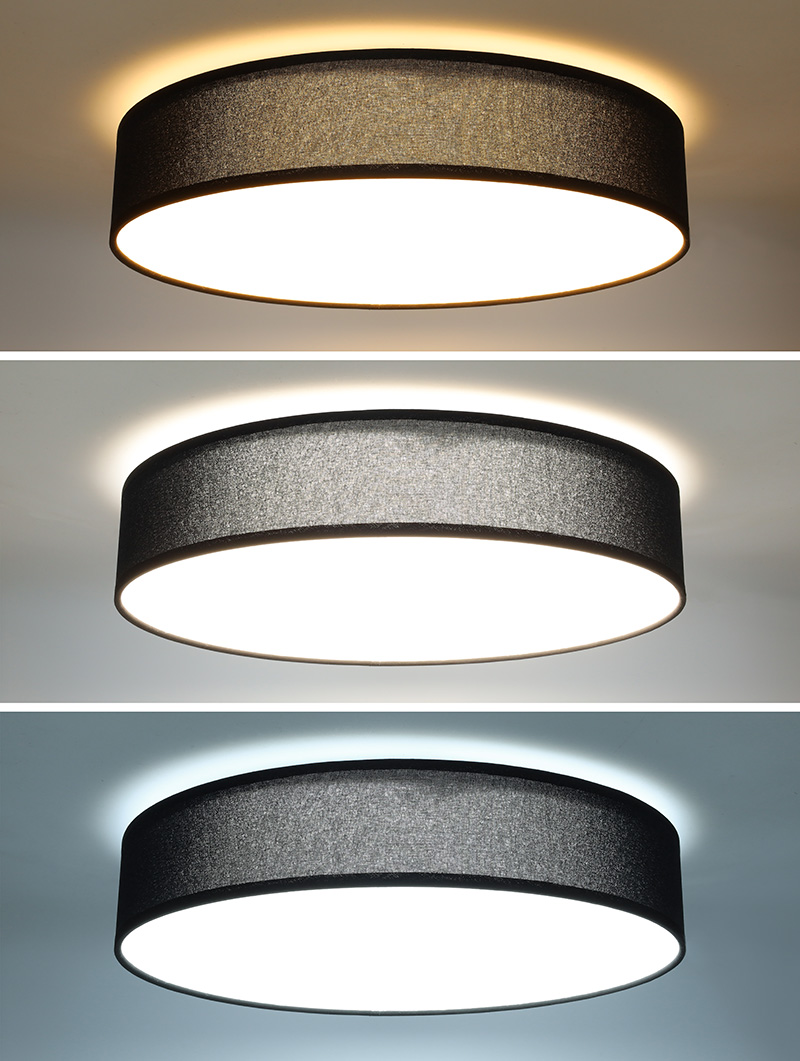 Solight LED osvětlení s dálkovým ovladačem Penley,  48W,  3360lm,  40cm,  změna chromatičnosti,  stmívatelné1 