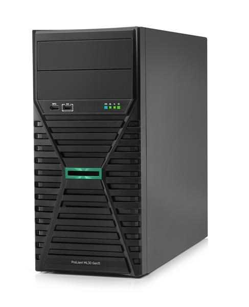 HPE ML30 Gen11, E-2436, 32GB, 2x480GB SSD, RPR1 