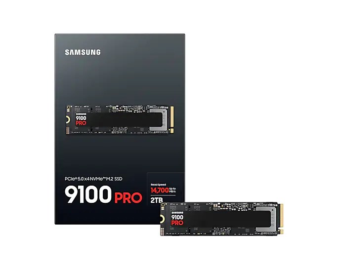 Samsung SSD 9100 PRO PCIe 5.0 NVMe M.2 SSD - 2 TB2 