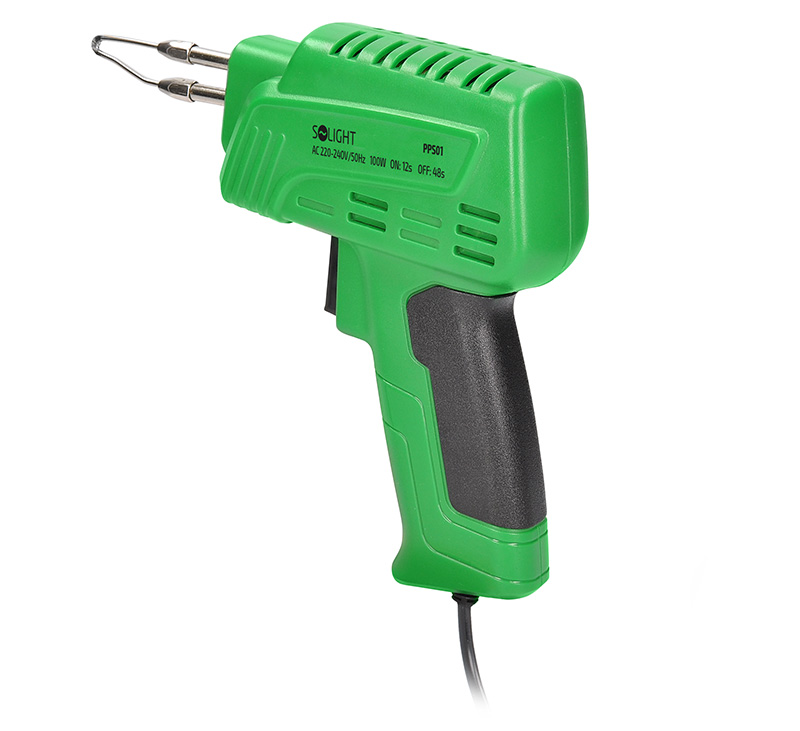Solight pistole pájecí 100W sada7 