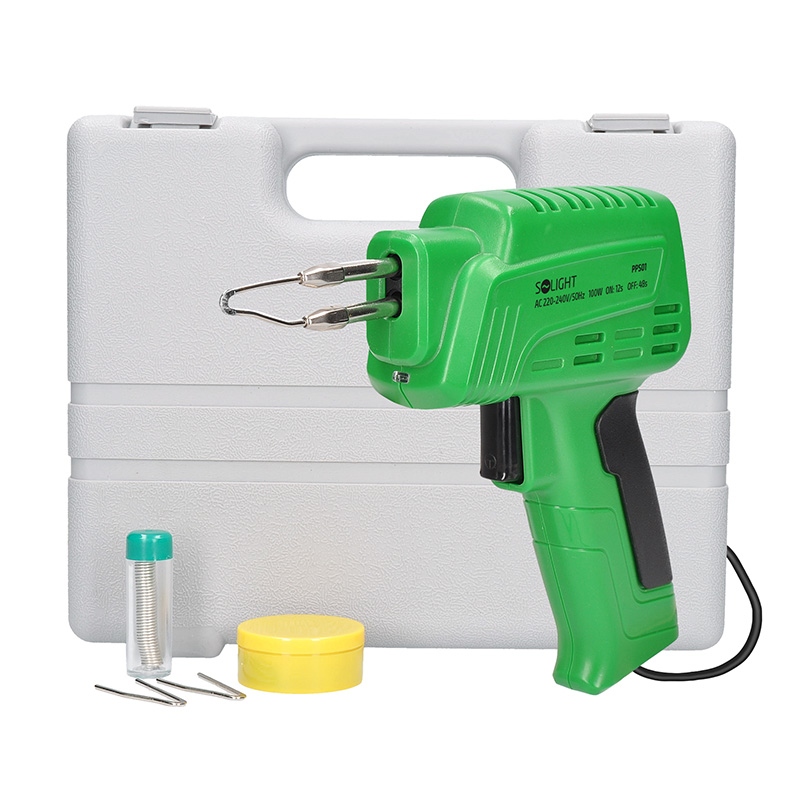 Solight pistole pájecí 100W sada3 