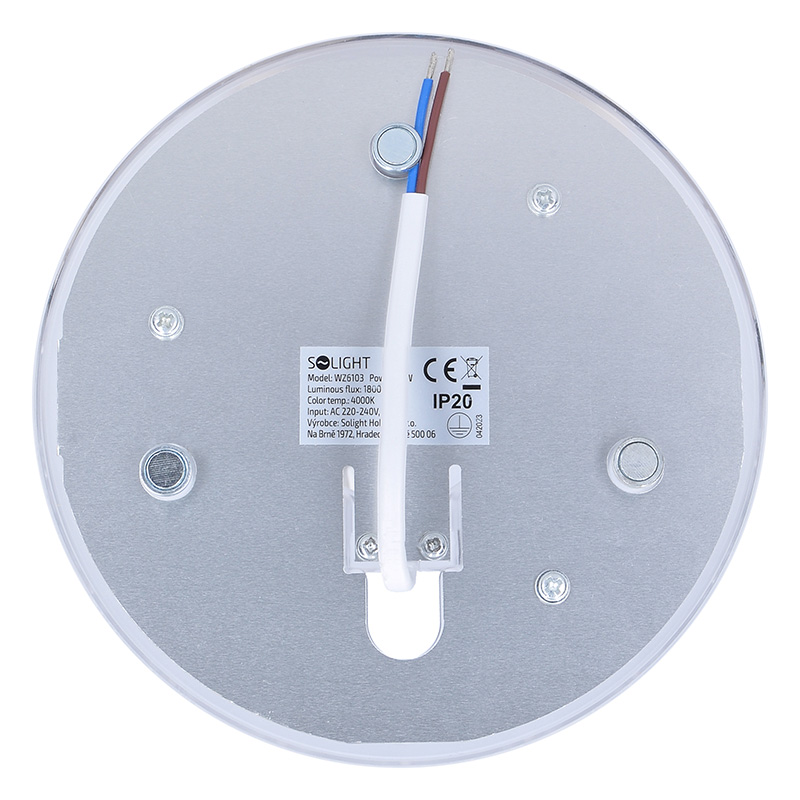 Solight LED světelný zdroj do stropních světel, 18W, 1800lm, 4000K, 155mm4 