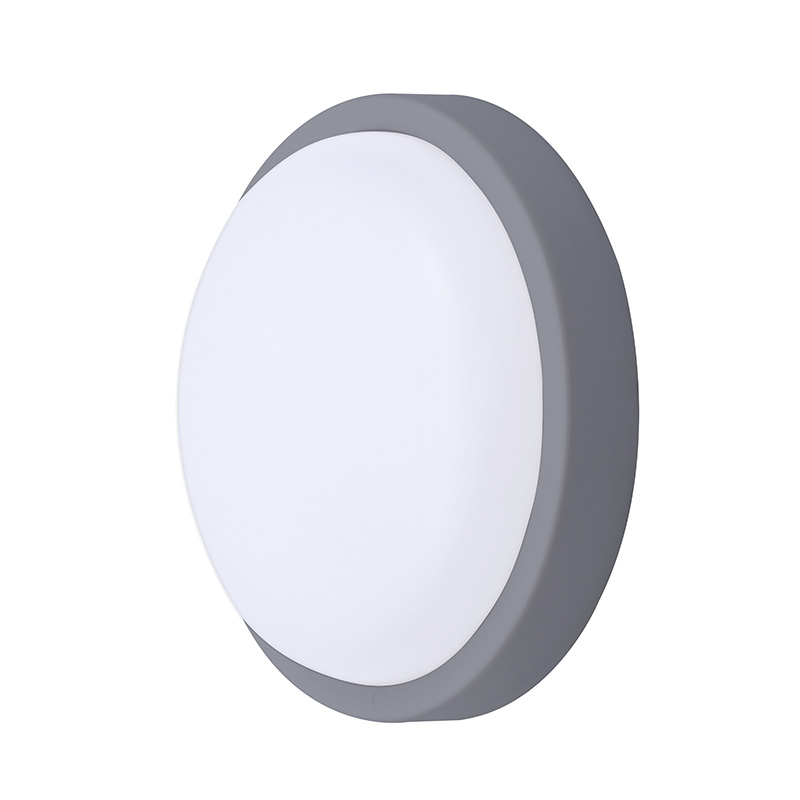 Solight LED venkovní osvětlení kulaté, 13W, 910lm, 4000K, IP54, 17cm, šedá barva0 