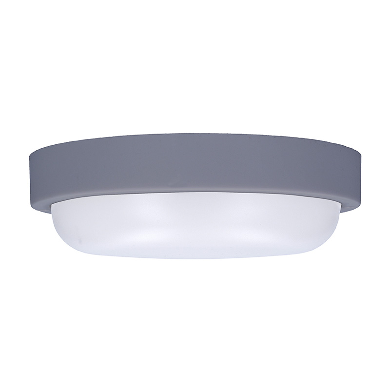 Solight LED venkovní osvětlení kulaté, 13W, 910lm, 4000K, IP54, 17cm, šedá barva4 