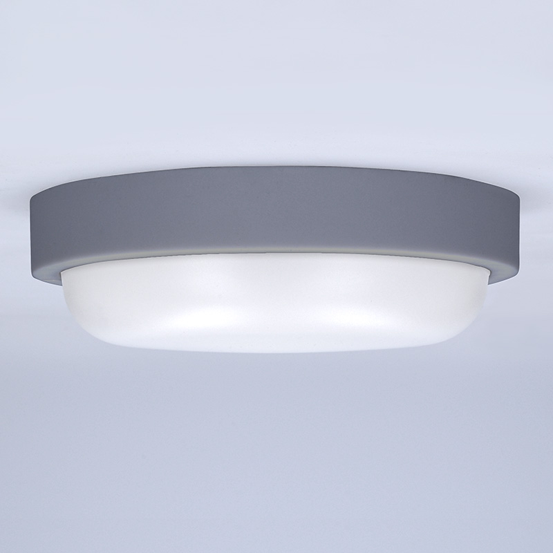 Solight LED venkovní osvětlení kulaté, 13W, 910lm, 4000K, IP54, 17cm, šedá barva6 