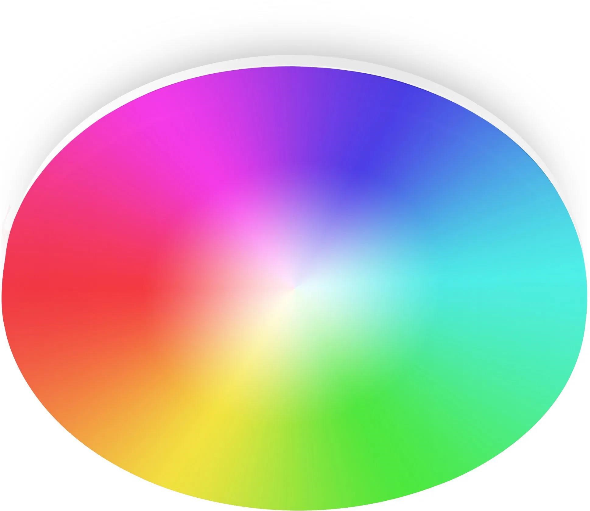 iGET HOME LS2 - Wi-Fi LED svetlo 24W RGB, CCT, 33cm, stmievateľné, samostatné, IP54
