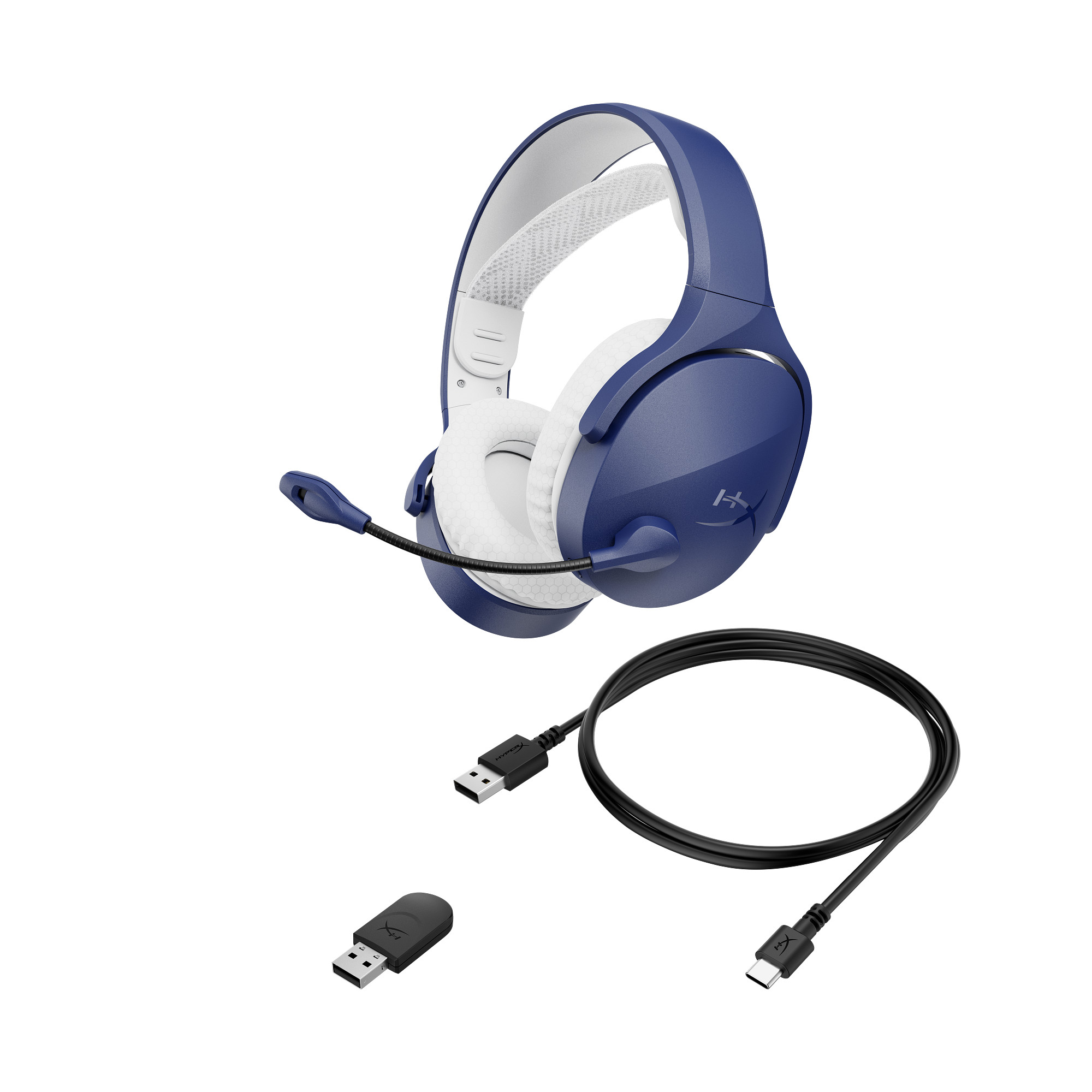 HyperX Cloud Jet Dual Wireless Gaming Headset,  modrá16 