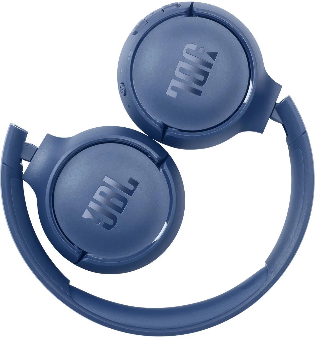 JBL Tune 510BT Blue sluchátka na uši,  bezdrátová,  Bluetooth 5.0,  32 ohm,  výdrž až 40 hod,  rychlé nabíjení,  modrá3 