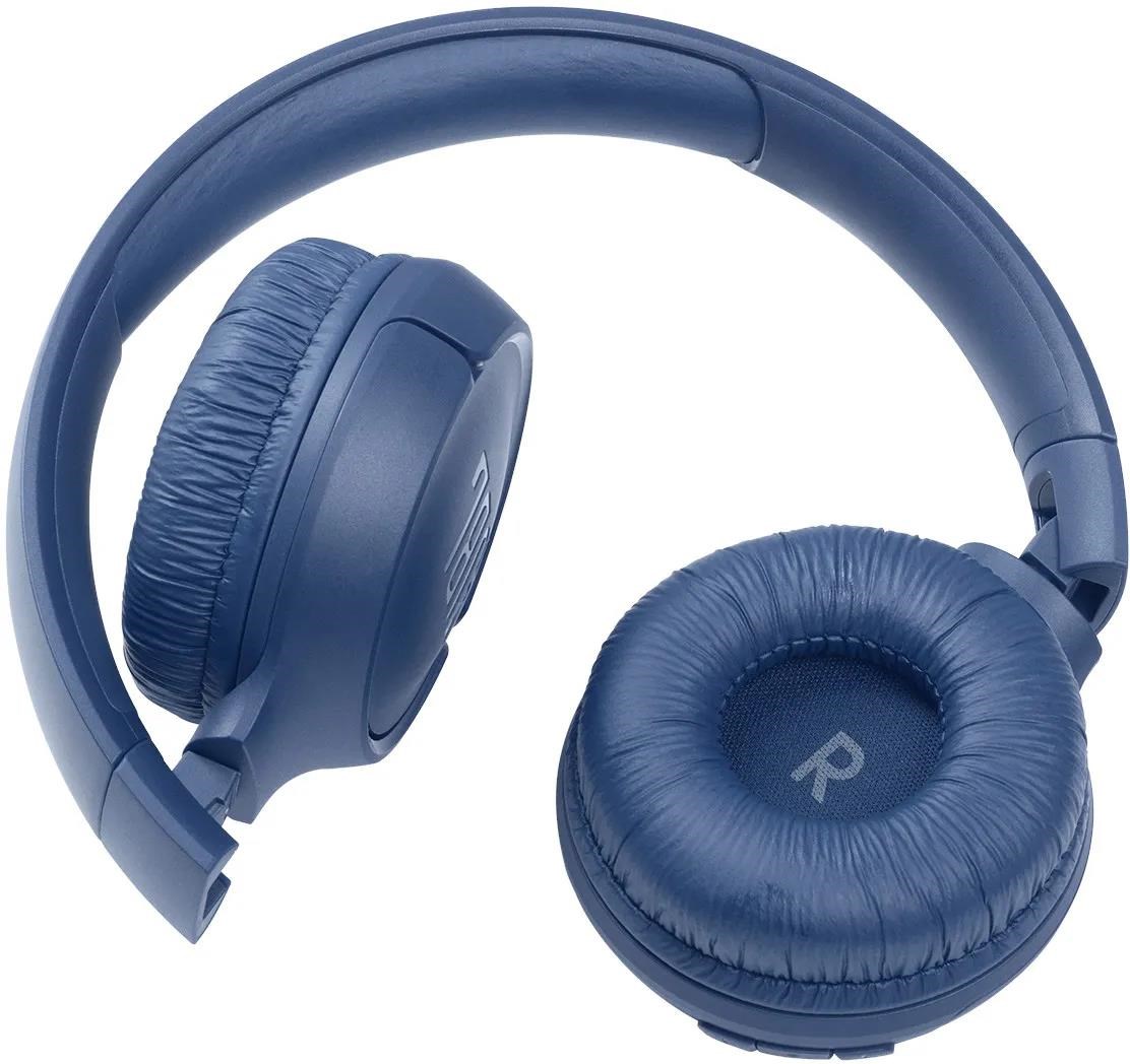 JBL Tune 510BT Blue sluchátka na uši,  bezdrátová,  Bluetooth 5.0,  32 ohm,  výdrž až 40 hod,  rychlé nabíjení,  modrá5 