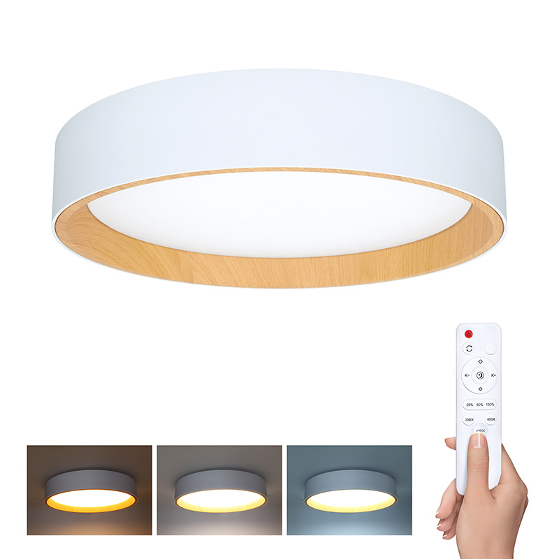 Solight LED osvětlení s dálkovým ovladačem Larios White,  48W,  3360lm,  39cm,  změna chromatičnosti,  stmívatelné4 