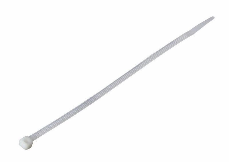 Solight vázací nylonové pásky,  4, 8 x 350mm,  natural,  100ks1 