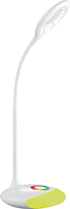 Solight LED stolná lampička nabíjacia, 5W, RGB podsvietenie, stmievateľná, USB napájanie4 