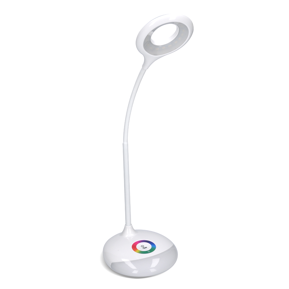 Solight LED stolná lampička nabíjacia, 5W, RGB podsvietenie, stmievateľná, USB napájanie2 