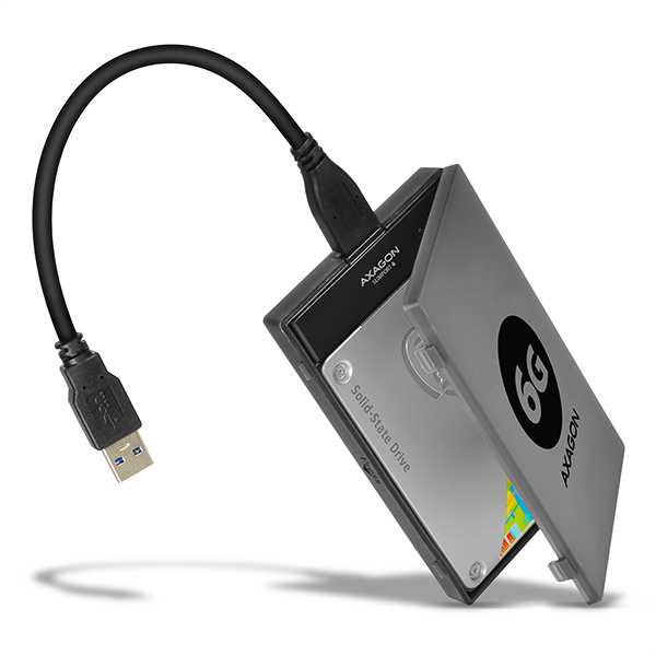AXAGON ADSA-1S6,  USB 3.2 Gen 1 - SATA 6G SSD/ HDD adaptér vr. 2.5