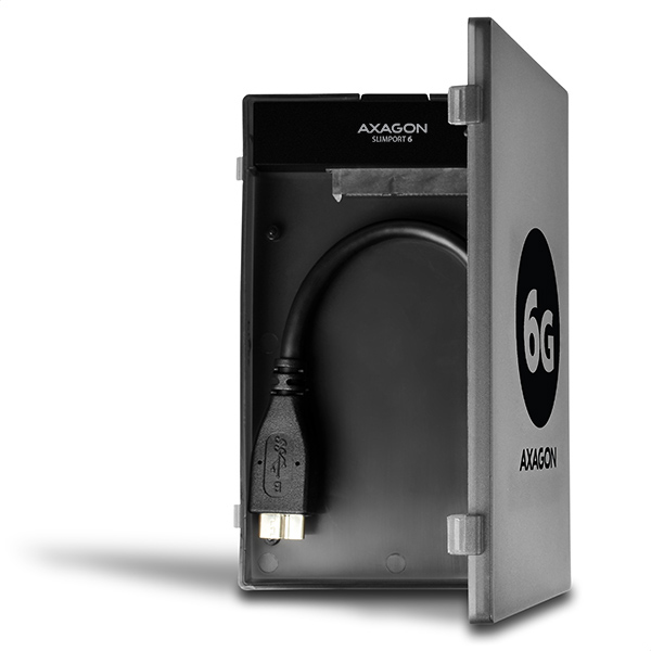AXAGON ADSA-1S6,  USB 3.2 Gen 1 - SATA 6G SSD/ HDD adaptér vr. 2.5
