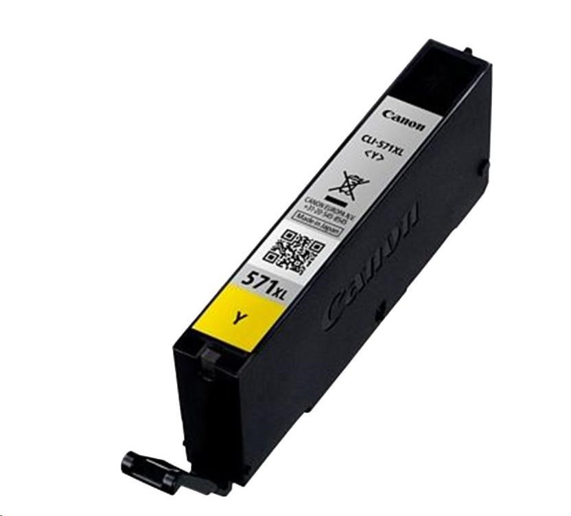 KAZETA CANON BJ CLI-571XL Y0 