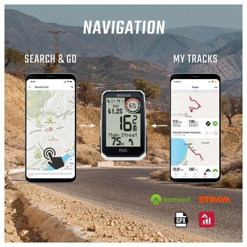 Sigma ROX 4.0 Endurance HR Set bílá2 