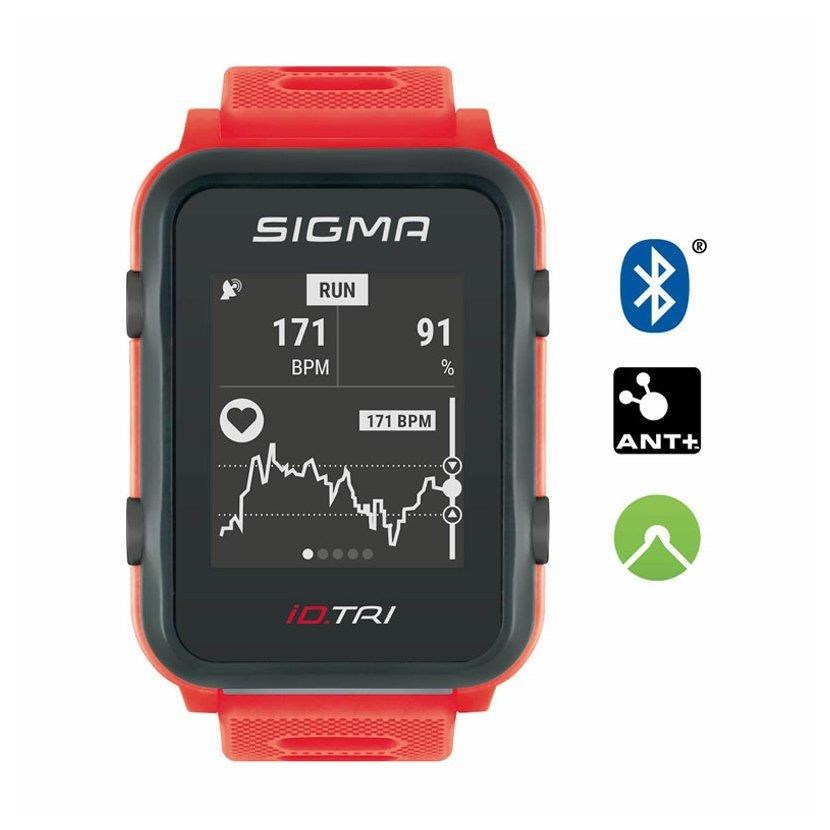 Sigma iD.TRI Basic neon red1 
