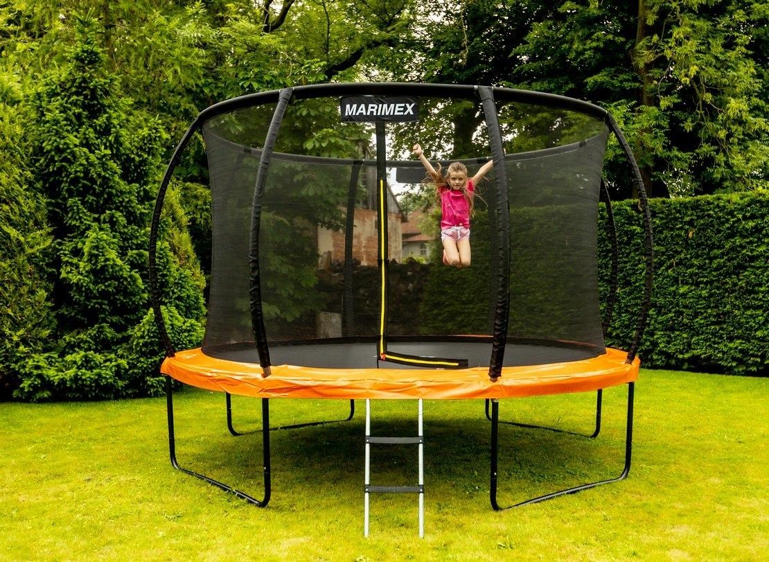 Marimex Premium trampolína 457 cm + vnitřní ochranná síť + schůdky ZDARMA8 