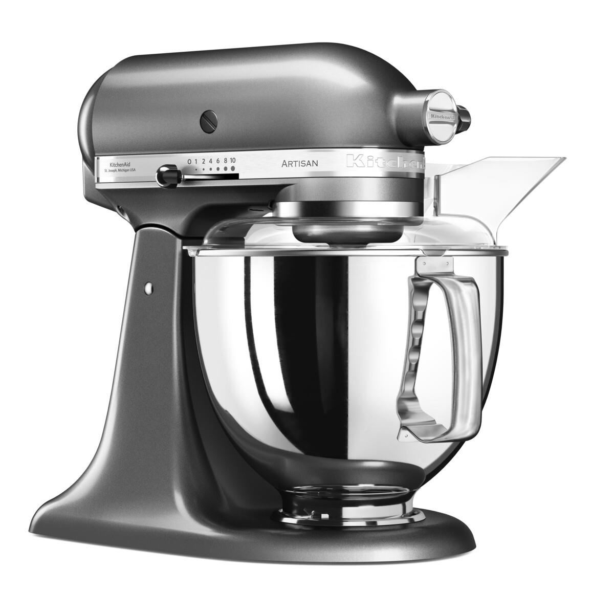 BAZAR - KitchenAid Artisan 5KSM175PSEMS kuchyňský robot,  10 rychlostí,  planetární systém,  šedá - opraveno,  použito1 