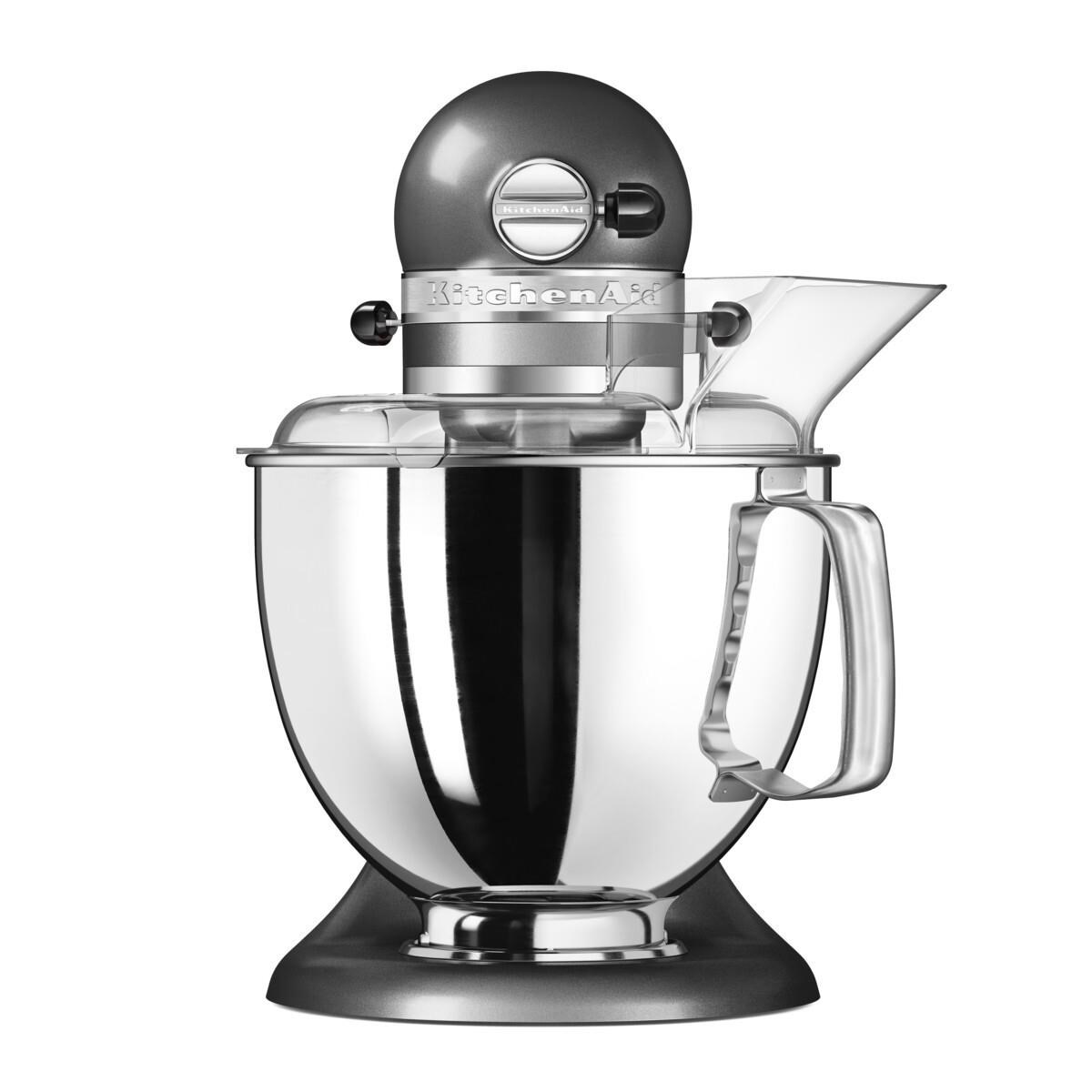 BAZAR - KitchenAid Artisan 5KSM175PSEMS kuchyňský robot,  10 rychlostí,  planetární systém,  šedá - opraveno,  použito2 