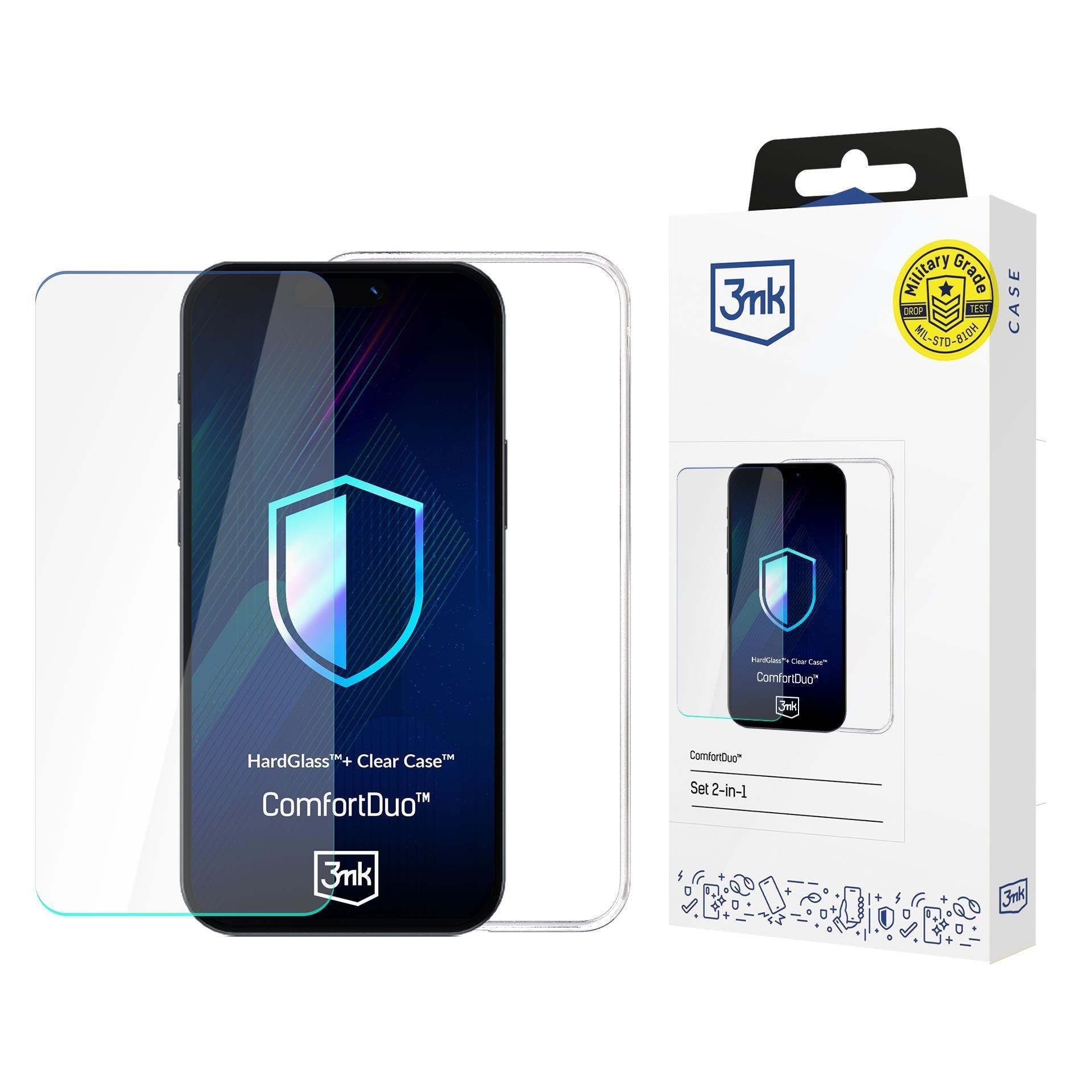 3mk kryt+tvrzené sklo ComfortDuo Clear pro Google Pixel 9 Pro XL0 