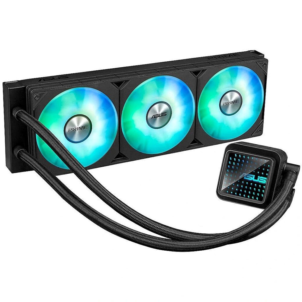 ASUS vodní chladič CPU AIO PRIME LC 360 ARGB,  3x120mm,  AM5,  LGA1851,  černá1 