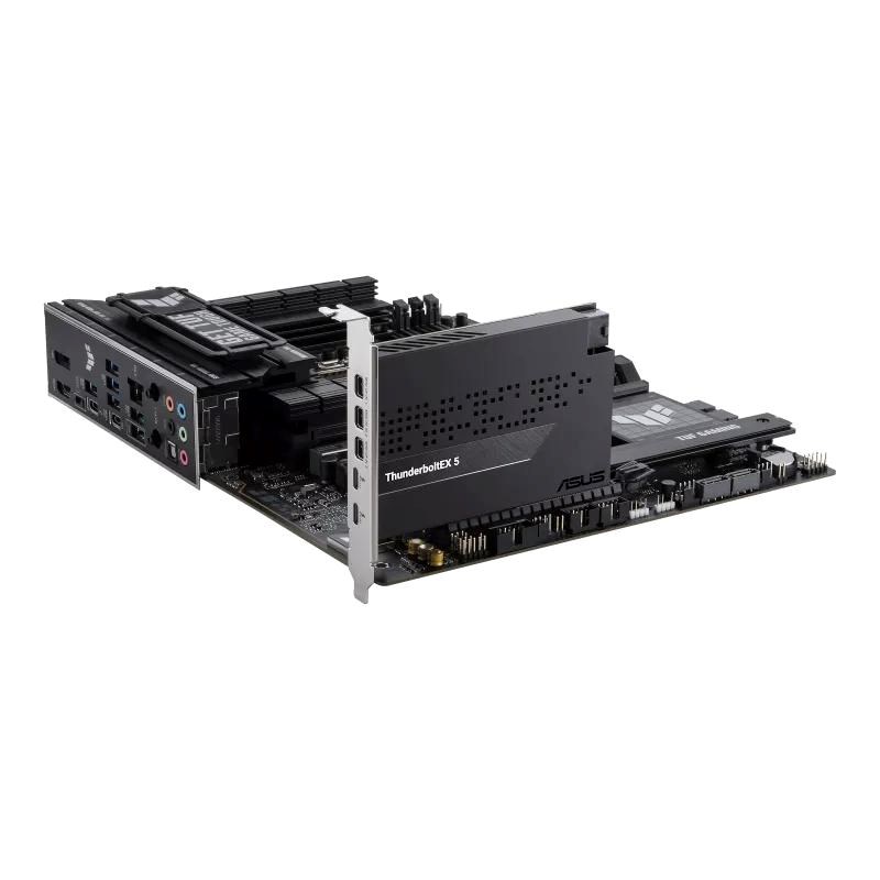 ASUS rozšiřující karta ThunderboltEX 5, PCIe 4.0x4, 2xThunderbolt 5, 3x Mini-DP4 