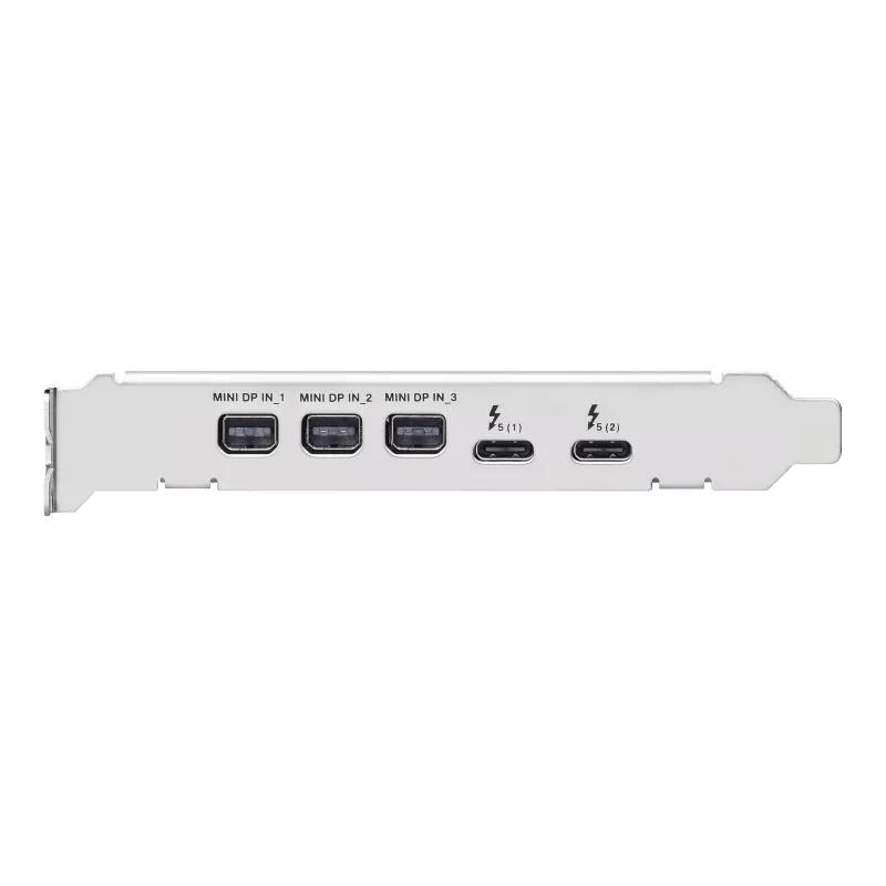 ASUS rozšiřující karta ThunderboltEX 5, PCIe 4.0x4, 2xThunderbolt 5, 3x Mini-DP5 