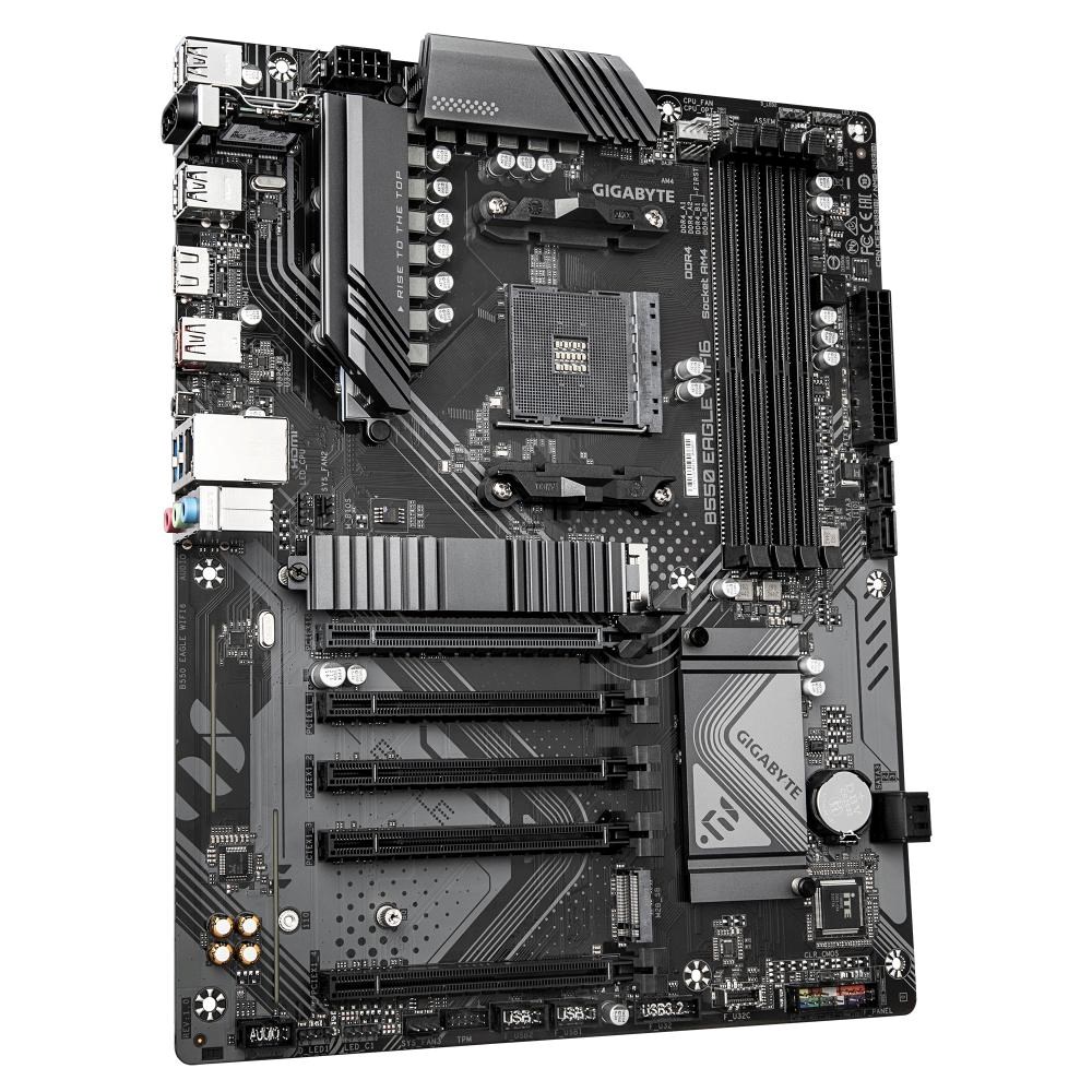 GIGABYTE MB Sc AM4 B550 EAGLE WIFI6,  AMD B550,  4xDDR4,  1xHDMI,  WiFi2 