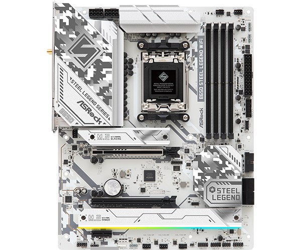 ASRock MB Sc AM5 B650 Steel Legend WiFi , AMD B650, 4xDDR5, 1xDP, 1xHDMI, WIFI1 