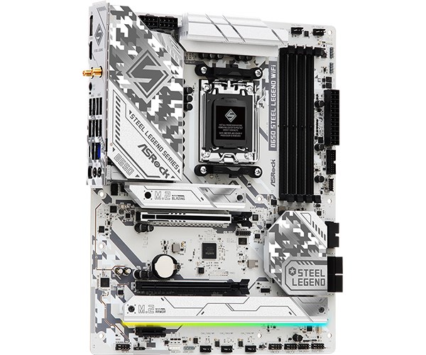 ASRock MB Sc AM5 B650 Steel Legend WiFi , AMD B650, 4xDDR5, 1xDP, 1xHDMI, WIFI4 
