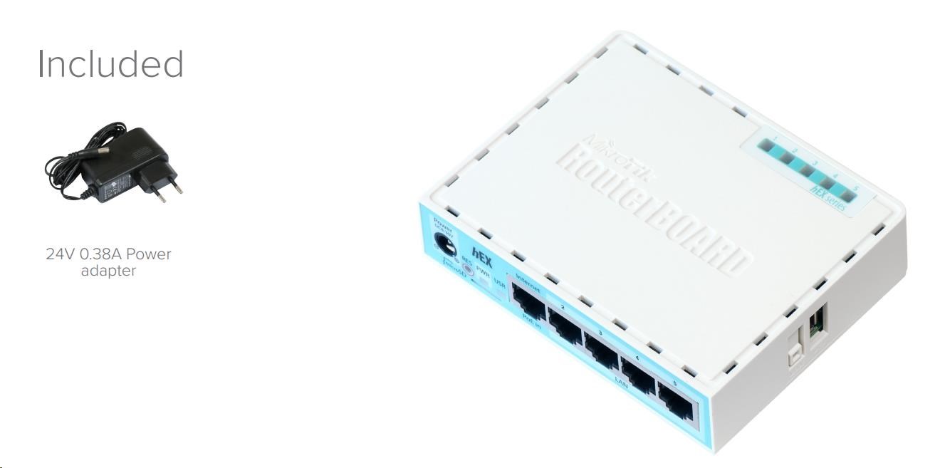 BAZAR - MikroTik RouterBOARD hEX,  880MHz dual-core CPU,  256MB RAM,  5x LAN,  USB,  microSD slot,  vč. L4 licence - Po opravě4 
