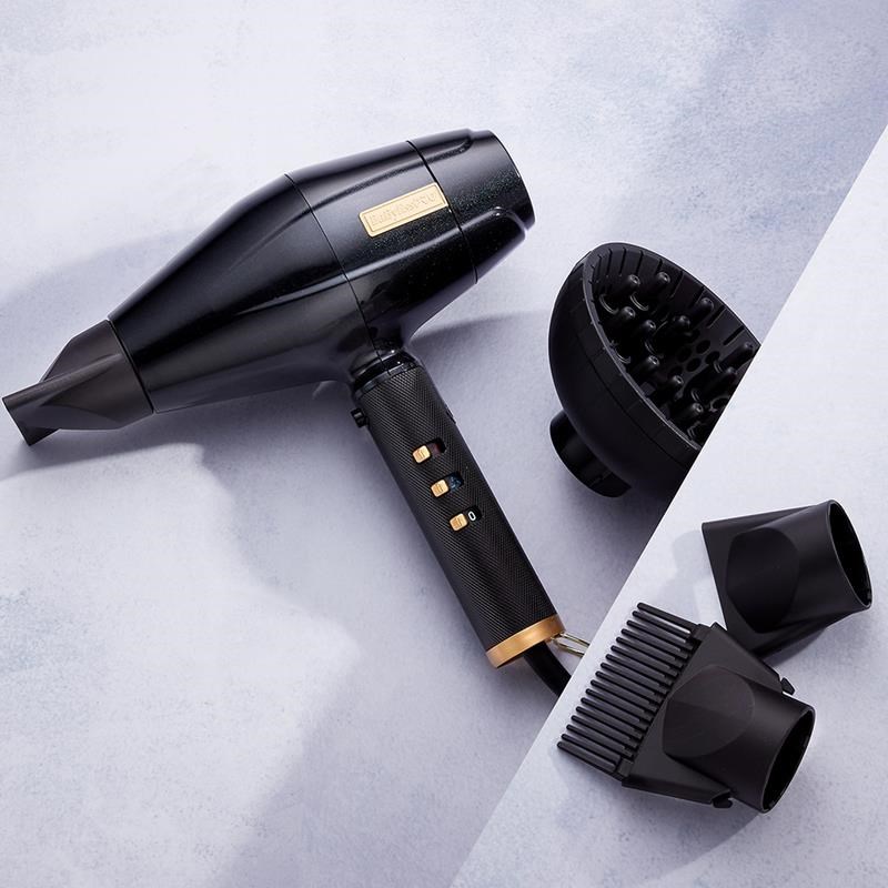 BaByliss FXBDB1E Pro 4Artists fén na vlasy, 2200 W, 3 teploty, 2 rychlosti, iontový generátor, černá7 