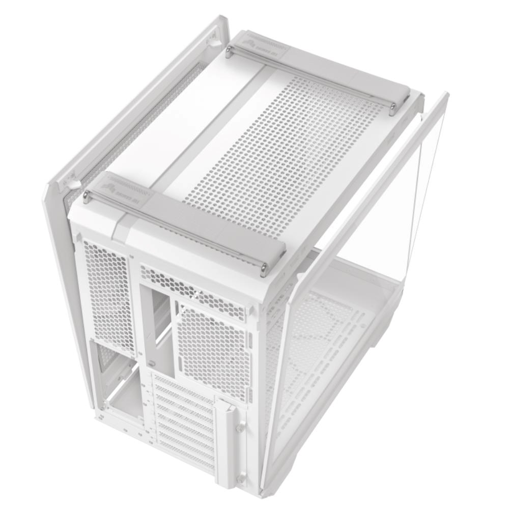 ASUS case TUF GAMING GT502 HORIZON,  Mid Tower,  průhledná bočnice,  4x 120mm ARGB Fan,  bílá3 