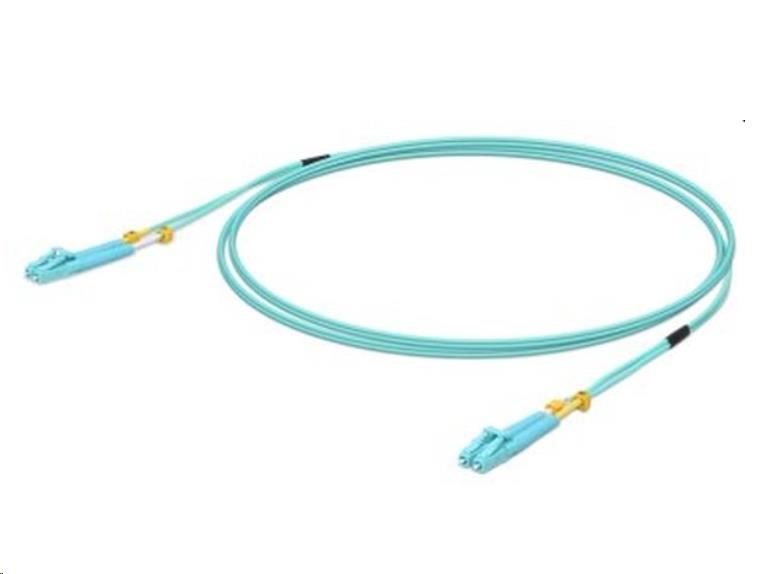 Ubiquiti UACC-OFC-MM-1M, 10 Gbps OM3 Duplex LC Cable, 1m