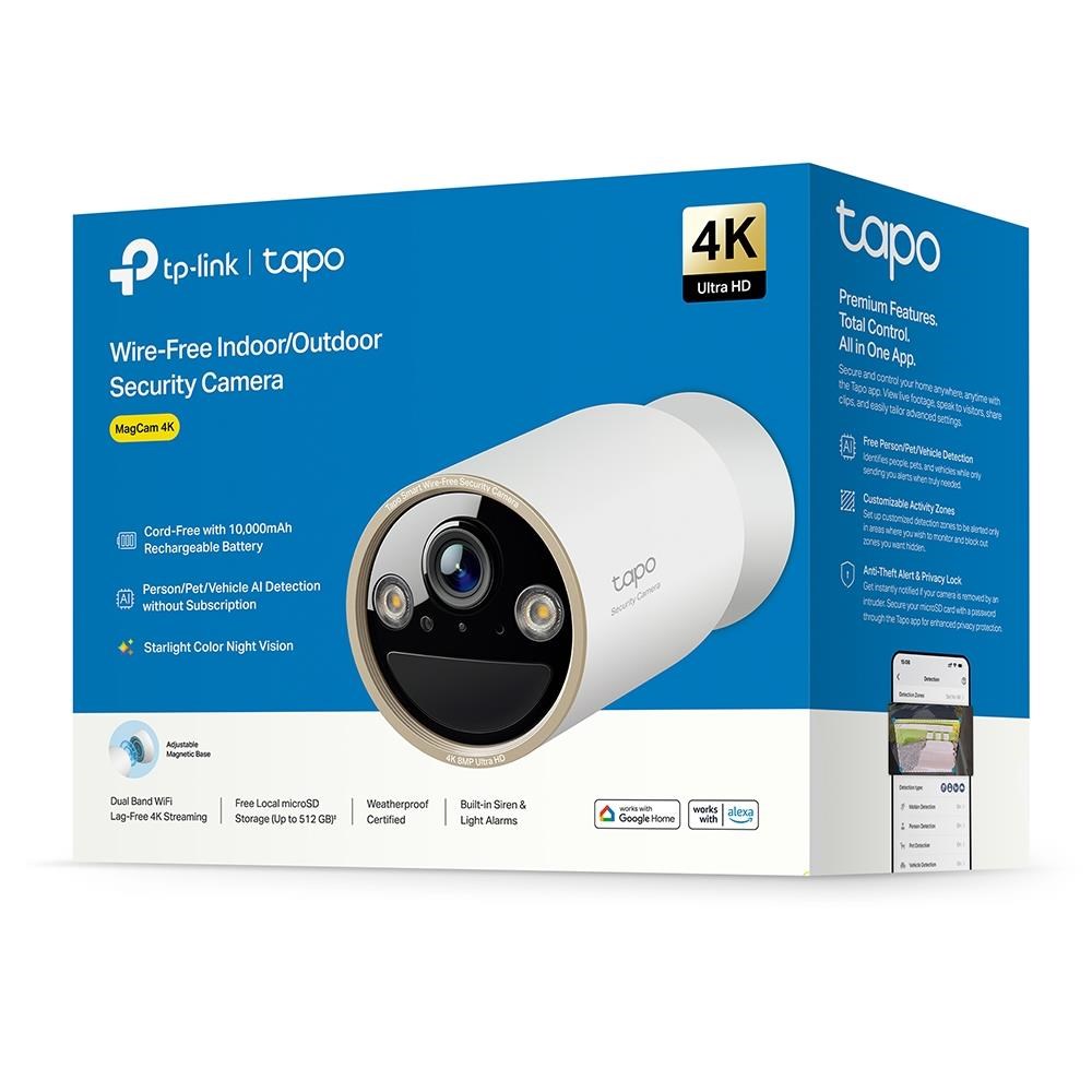 TP-Link Tapo C460 venkovní kamera C425 (8MP, 4K, 2160p, IR 15m, WiFi, micro SD card, IP66)4 