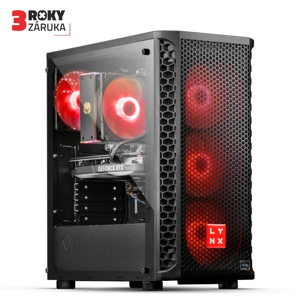 LYNX Challenger Ryzen 7 5700X 32GB 1T SSD NVMe RTX 5070 12G W11 Home0 
