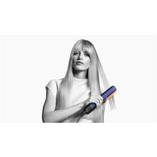 Dyson Airstrait HT01 žehlička na vlasy,  LCD displej,  Hyperdymium™ motor,  automatická pauza,  pruská modrá/ měděná5 