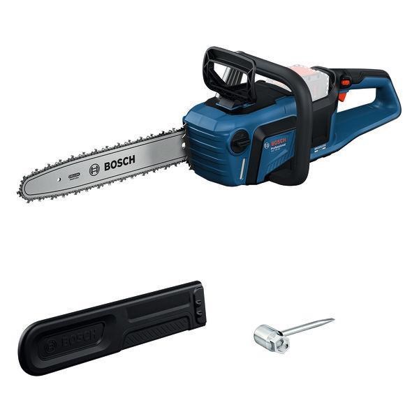 Bosch GKE 18V-40 řetězová pila, rychlost řetězu 12.40 m/s, BITURBO, kryt řetězu, 40cm lišta0 