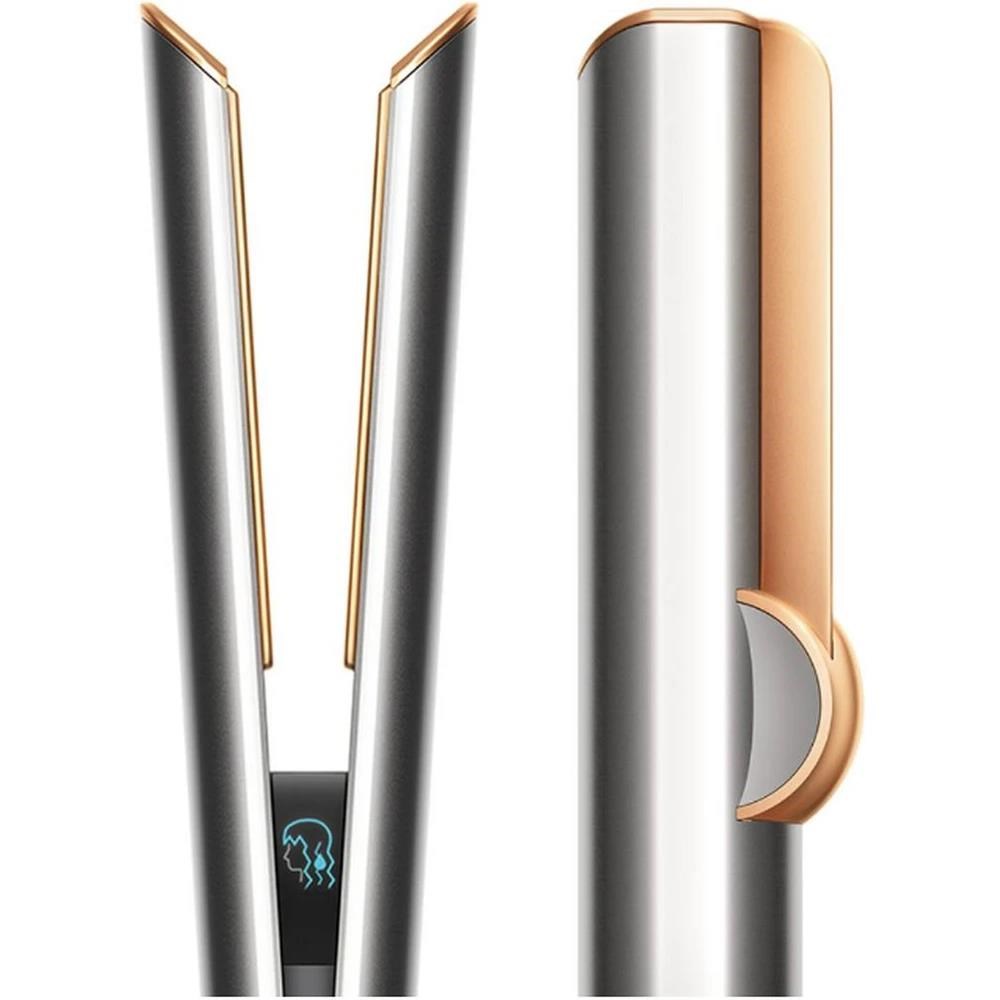 Dyson Airstrait HT01 žehlička na vlasy, LCD displej, Hyperdymium™ motor, automatická pauza, stříbrná/měděná3 