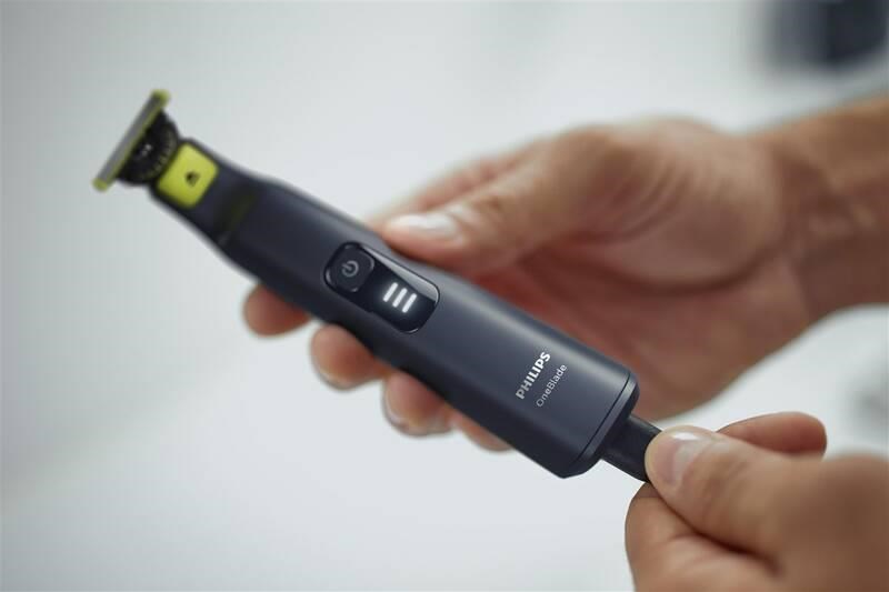 Philips OneBlade Pro 360 QP6542 15 zastřihovač, voděodolný, 3 nástavce, akumulátorový provoz10 