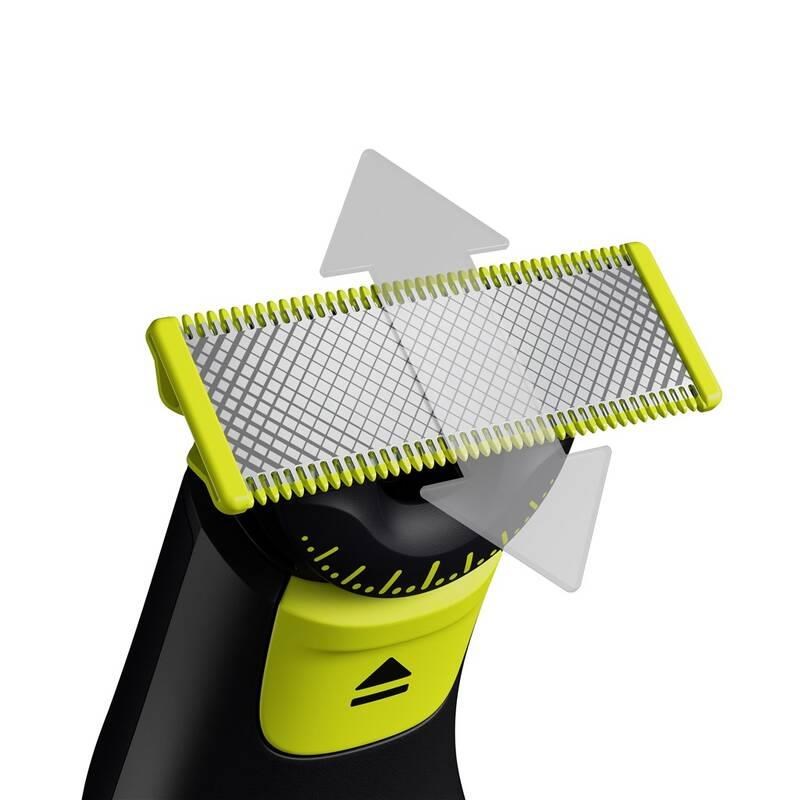 Philips OneBlade Pro 360 QP6542 15 zastřihovač, voděodolný, 3 nástavce, akumulátorový provoz3 