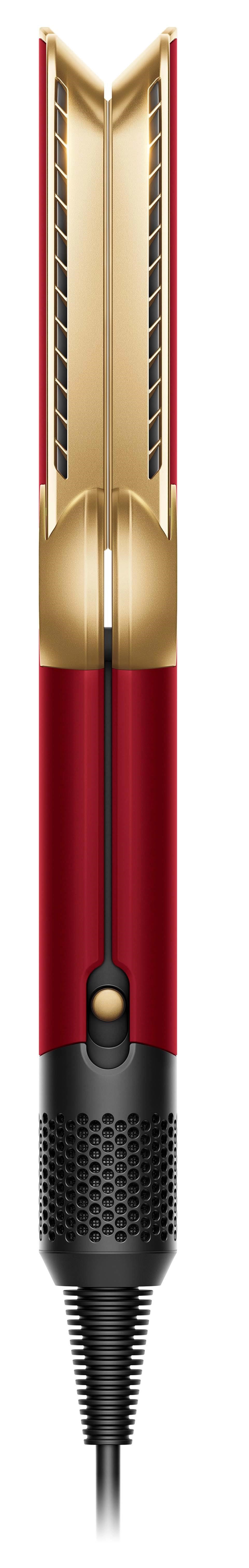 Dyson Airstrait HT01 žehlička na vlasy,  LCD displej,  Hyperdymium™ motor,  automatická pauza,  red velvet/ gold2 