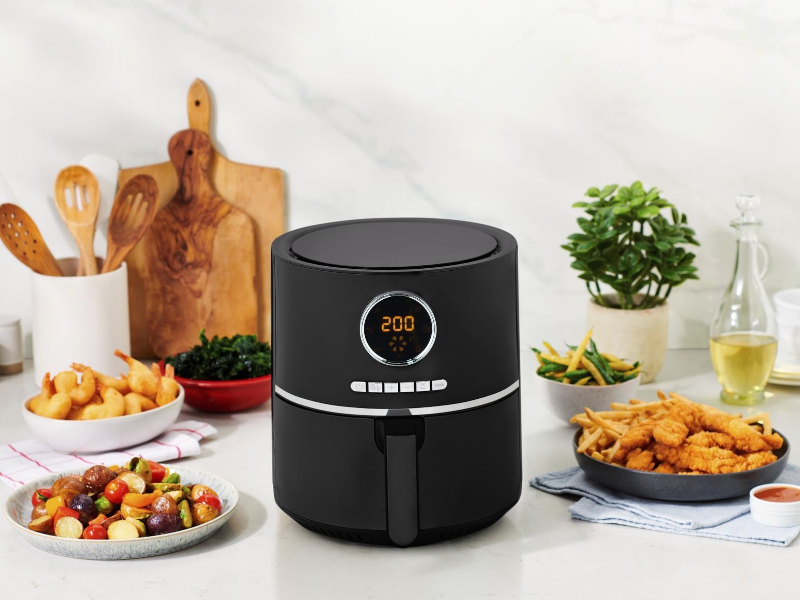 Tefal Ultra Fry EY1118 horkovzdušná fritéza,  4.2 l,  od 80 do 200 °C,  černá7 