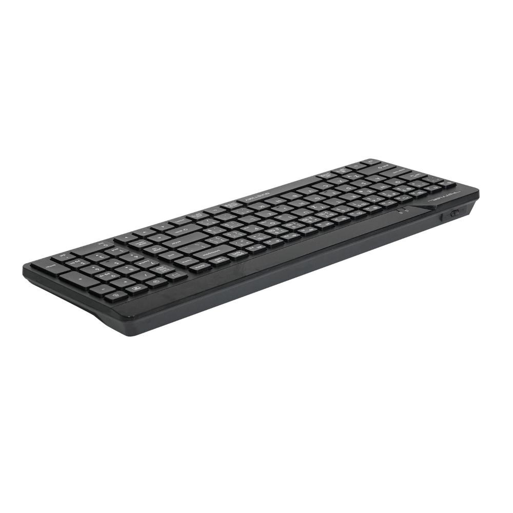A4tech FStyler FBK23 AS,  bezdrátová Dual mode Bluetooth+2, 4G klávesnice,  CZ,  černá5 