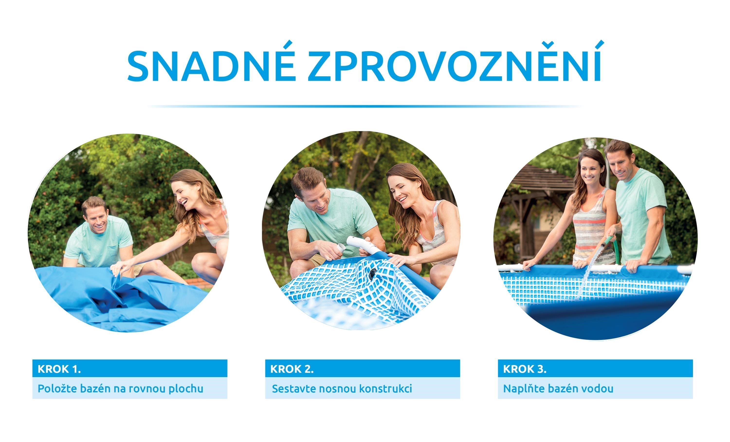 Marimex Florida bazén 4,57x1,32 m bez příslušenství - motiv RATAN5 