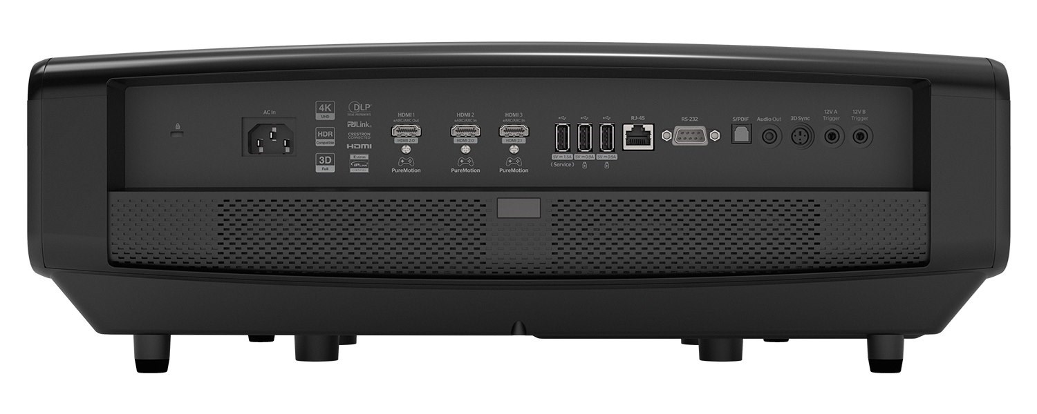 Optoma projektor UHZ68LV (DLP,  Laser,  UHD,  5000 ANSI,  HDMI,  RS232,  RJ45,  USB-A power,  repro 2x5W)0 