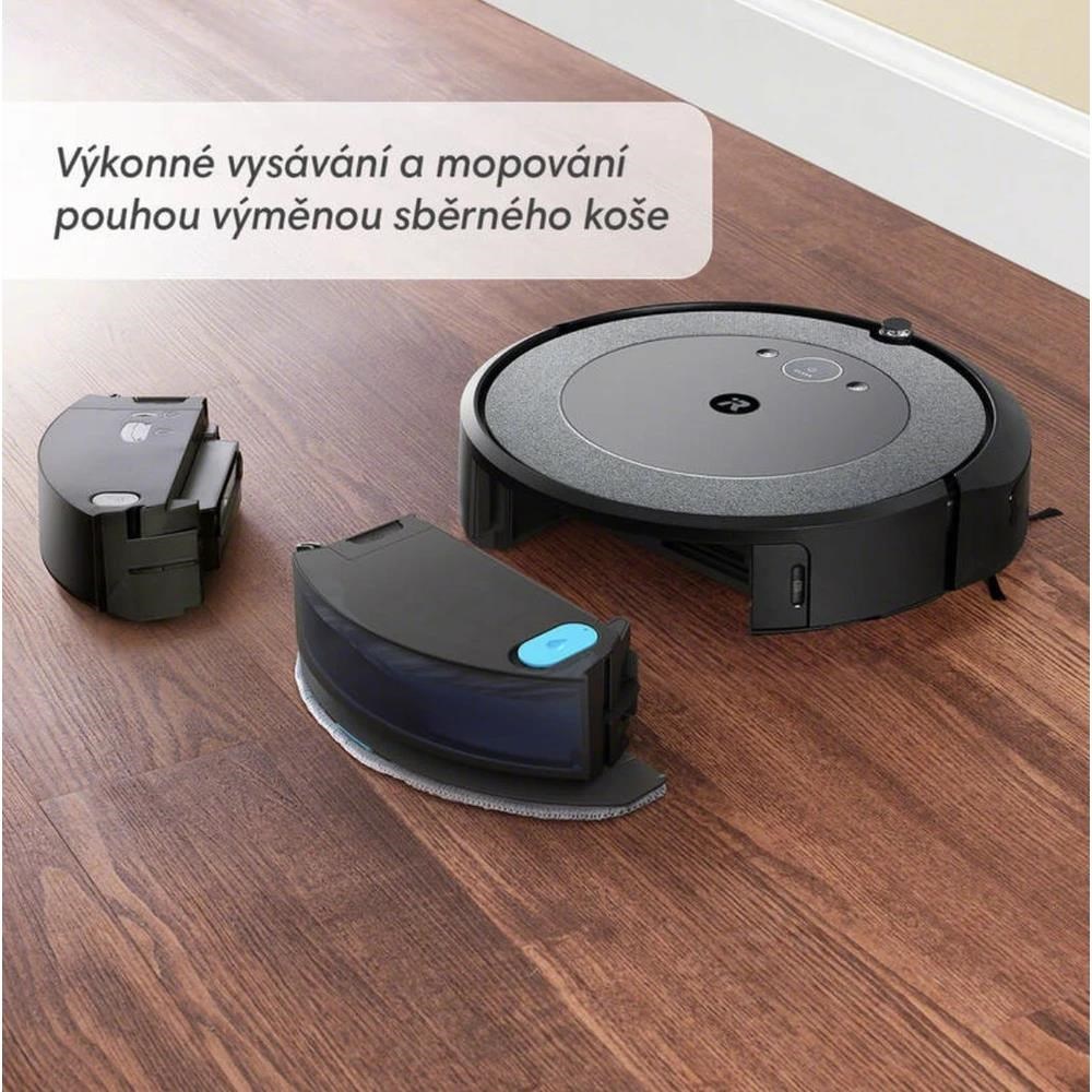 iRobot Roomba Combo i5 (Woven Neutral) šedý5 