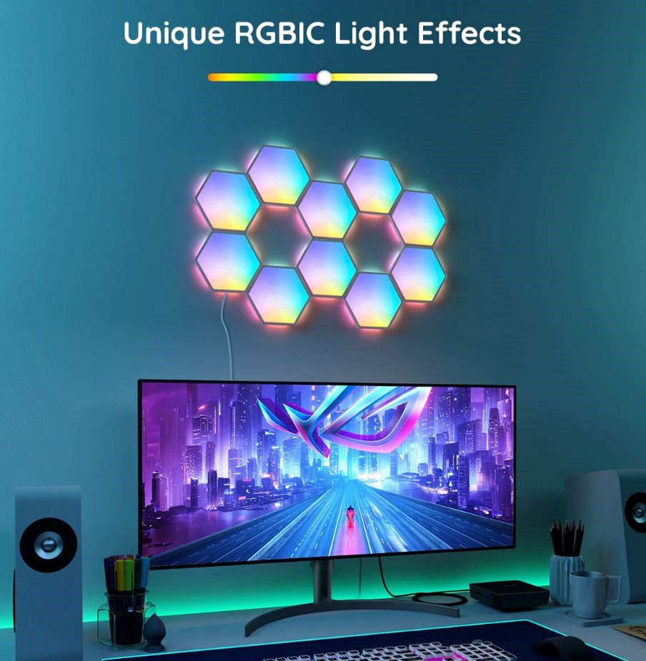 Govee RBIC Glide Hexa světelné panely 10ks5 